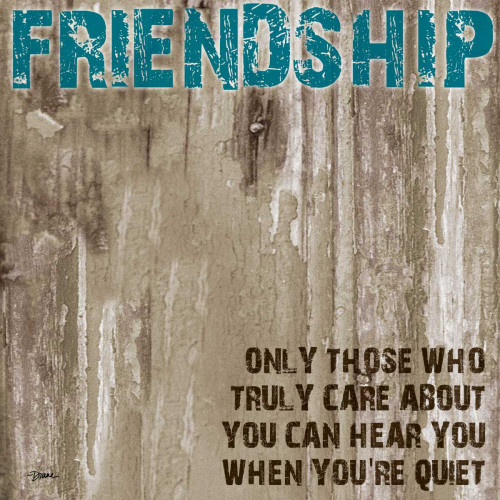 Friendship Grunge PF Poster Print by Diane Stimson - Item # VARPDXDSSQ4000T