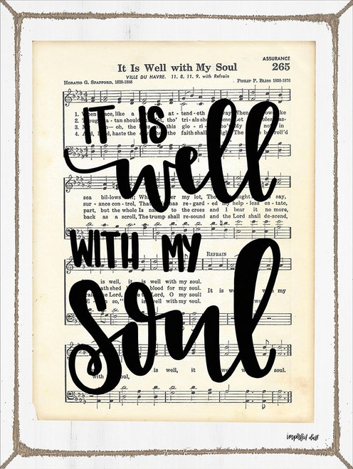 It Is Well with My Soul Poster Print by Imperfect Dust Imperfect Dust - Item # VARPDXDUST131