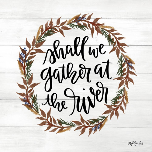 Gather at the River Wreath Poster Print by Imperfect Dust Imperfect Dust - Item # VARPDXDUST320
