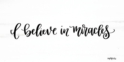 I Believe in Miracles Poster Print by Imperfect Dust Imperfect Dust - Item # VARPDXDUST407
