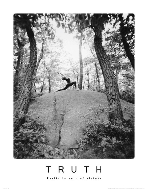 Truth - Yoga Poster Print by Unknown Unknown - Item # VARPDXF102157