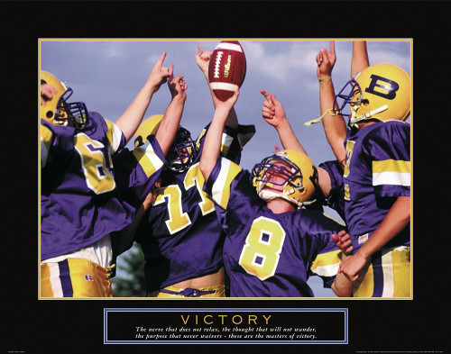 Victory - Football Poster Print by Unknown Unknown - Item # VARPDXF102230
