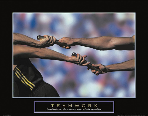 Teamwork - Track and Field Poster Print by Unknown Unknown - Item # VARPDXF102231