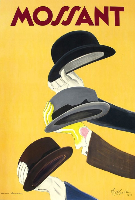 Mossant Hats Poster Print by Cappiello,Leonetto Cappiello - Item # VARPDXFAF1347