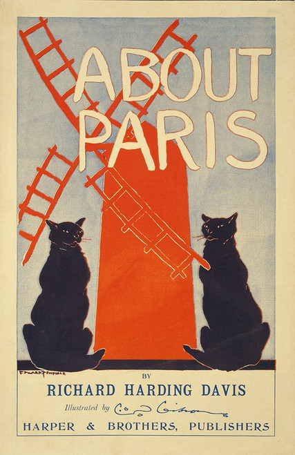 About Paris Poster Print by Charles Dana Gibson - Item # VARPDXFAF1350