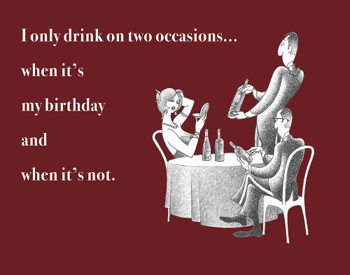 When Should You Drink? Poster Print by Inuit Inuit - Item # VARPDXFAF1411