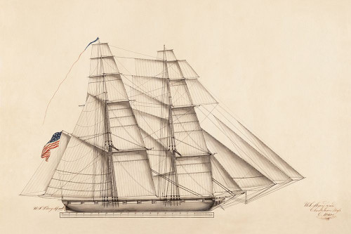 U.S. Big Spark Sailboat Poster Print by Anonymous Anonymous - Item # VARPDXFAF1423