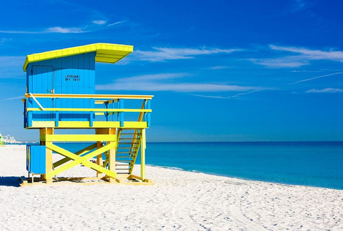 Lifeguard Stand III, Color Poster Print by Anonymous Anonymous - Item # VARPDXFAF3145C