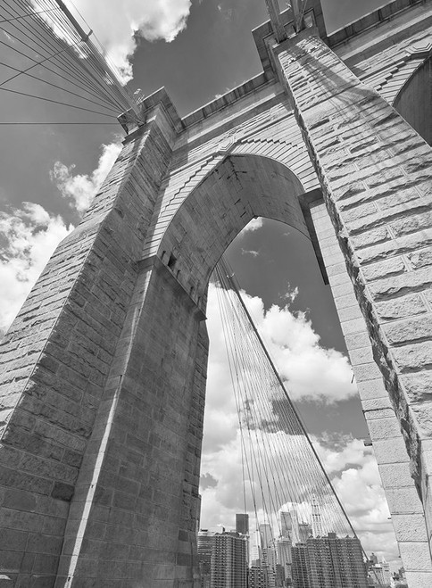 Brooklyn Bridge Arch Poster Print by Anonymous Anonymous - Item # VARPDXFAF8033