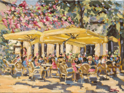 Market terrace Poster Print by Nicole Laceur - Item # VARPDXGA0100445