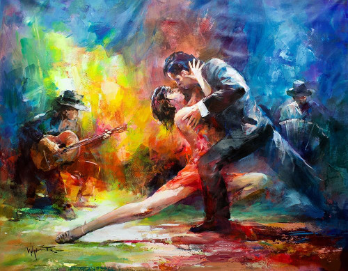 Dance with me Poster Print by Willem Haenraets - Item # VARPDXGA0100461
