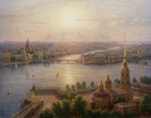 Saint-Petersburg Poster Print by Alexander Goryachev - Item # VARPDXGA24