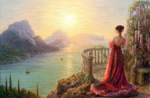 In the morning dawn Poster Print by Alexander Goryachev - Item # VARPDXGA9