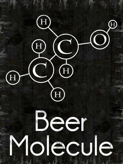 Beer Molecule Rect Poster Print by Lauren Gibbons - Item # VARPDXGLRC041A