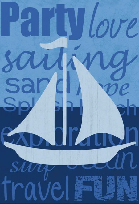 Beach Sail Poster Print by Lauren Gibbons - Item # VARPDXGLRC106C