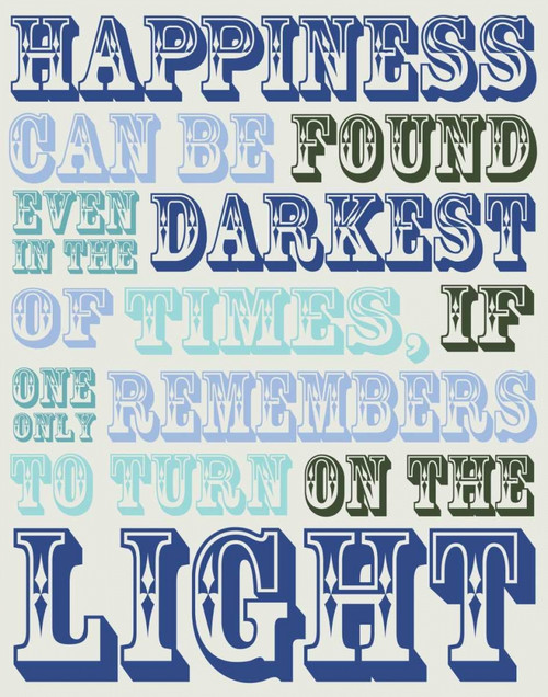 Happiness Light Poster Print by Lauren Gibbons - Item # VARPDXGLRC110A