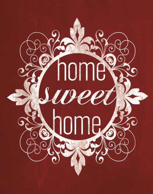 Red Chalk Home Poster Print by Lauren Gibbons - Item # VARPDXGLRC122A