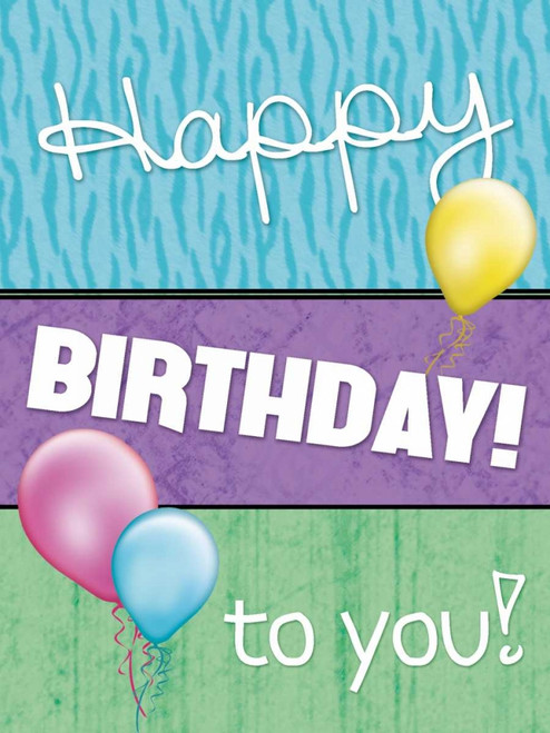 Happy Birthday To You Poster Print by Lauren Gibbons - Item # VARPDXGLRC123A