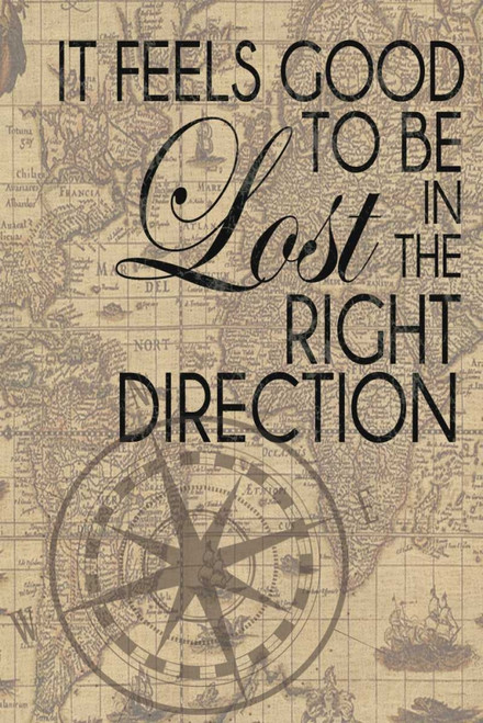 In The Right Direction Poster Print by Lauren Gibbons - Item # VARPDXGLRC145B