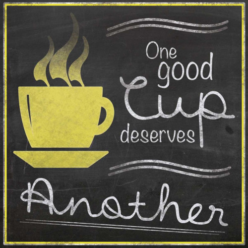 Another Yellow Coffee Poster Print by Lauren Gibbons - Item # VARPDXGLSQ041B