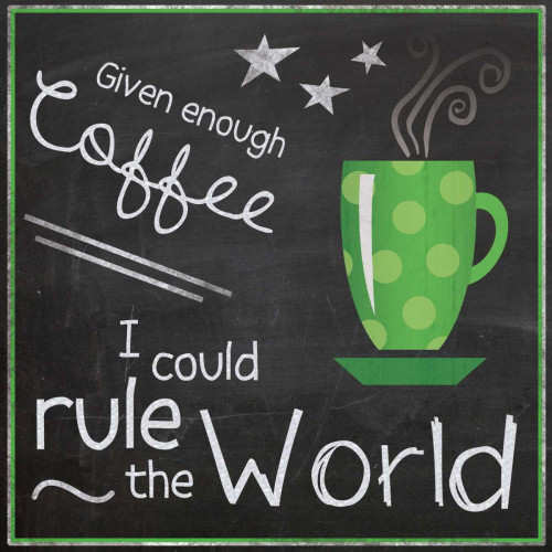Coffee World 2 Poster Print by Lauren Gibbons - Item # VARPDXGLSQ041D1