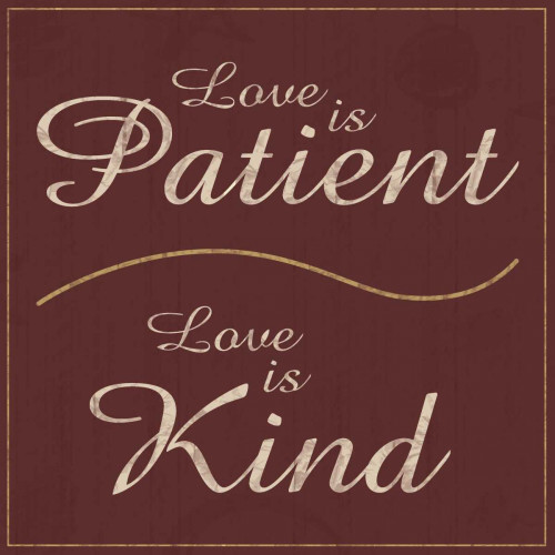 Love is Patient Poster Print by Lauren Gibbons - Item # VARPDXGLSQ061