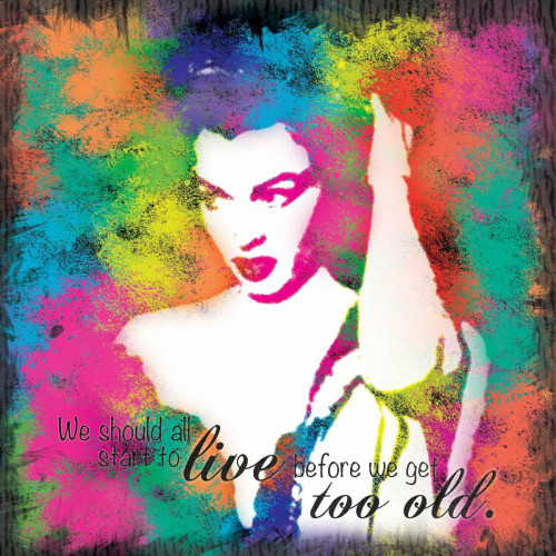 Marilyn Rainbow B Poster Print by Lauren Gibbons - Item # VARPDXGLSQ065B