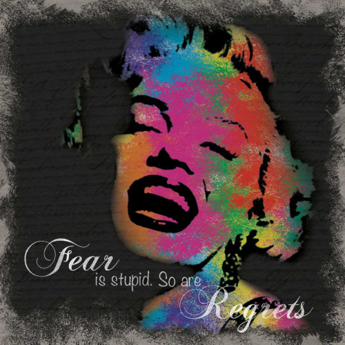 Marilyn Rainbow Regrets Poster Print by Lauren Gibbons - Item # VARPDXGLSQ066C