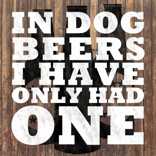 Dog Beers Poster Print by Lauren Gibbons - Item # VARPDXGLSQ198A