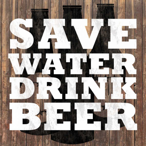 Save Water Poster Print by Lauren Gibbons - Item # VARPDXGLSQ198B