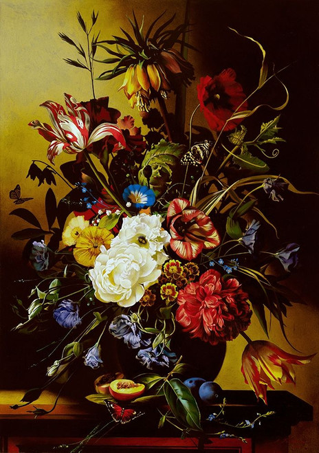 Still-life with flowers Poster Print by Konstantin Golovin - Item # VARPDXGOLA19