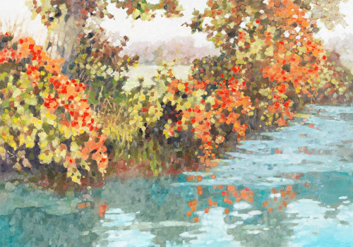 Stream Side III  Poster Print by Graham Reynolds