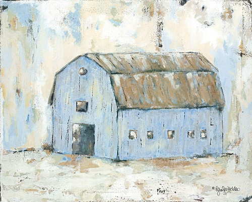 Blue Barnyard Poster Print by Jennifer Holden - Item # VARPDXHOLD104