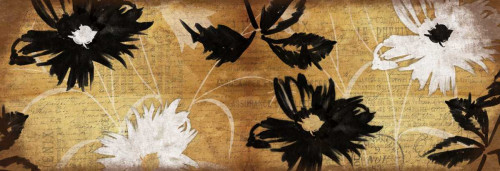 Gold Sketch Florals Poster Print by Jace Grey - Item # VARPDXJGPL084A