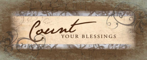 Count your blessings Poster Print by Jace Grey - Item # VARPDXJGPL088A