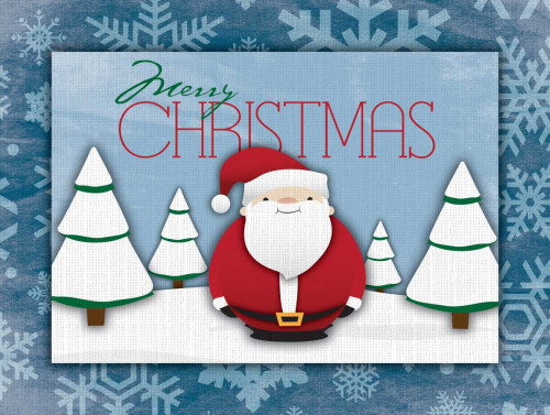 Merry Christmas Poster Print by Jace Grey - Item # VARPDXJGRC026A