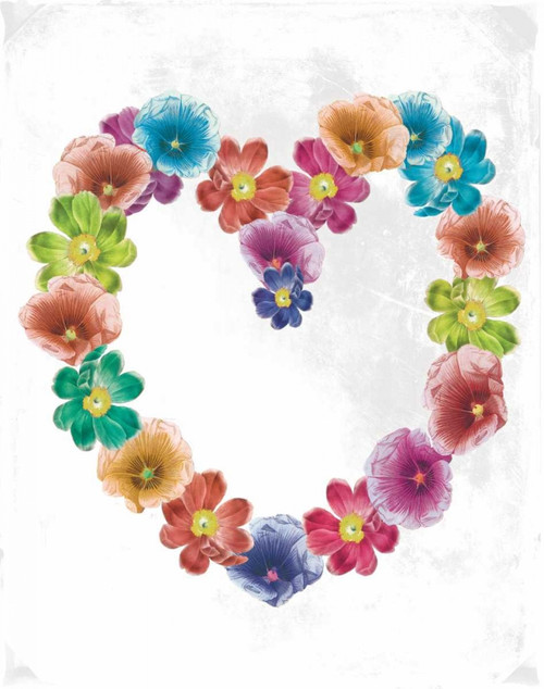 Floral Heart 1 Poster Print by Jace Grey - Item # VARPDXJGRC059A