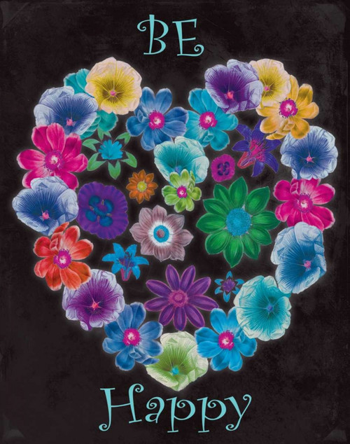 Be Happy Poster Print by Jace Grey - Item # VARPDXJGRC059E2