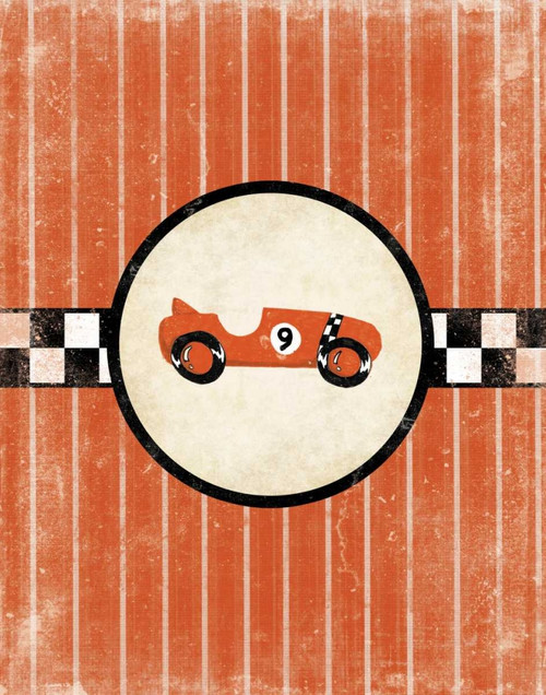 Race Car Nine Poster Print by Jace Grey - Item # VARPDXJGRC071B