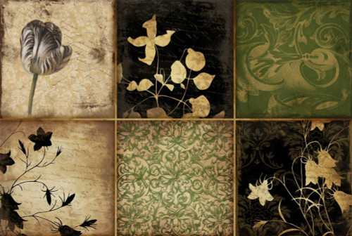 Green Florals Poster Print by Jace Grey - Item # VARPDXJGRC095A