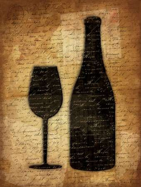 Wine Shadows 2 Poster Print by Jace Grey