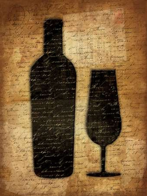 Wine Shadows 3 Poster Print by Jace Grey