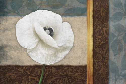 White Floral Horizontal Poster Print by Jace Grey - Item # VARPDXJGRC152A