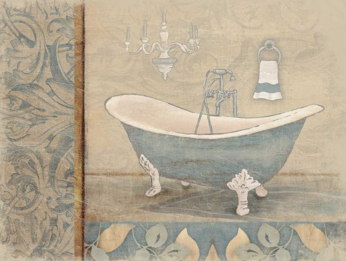 Bath blue Poster Print by Jace Grey - Item # VARPDXJGRC181A