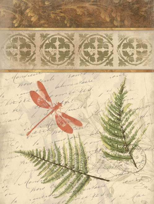 The Dragonfly Fern Poster Print by Jace Grey - Item # VARPDXJGRC183A