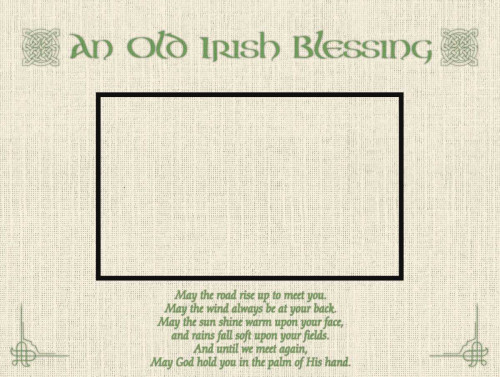 Old Irish Blessing Poster Print by Jace Grey - Item # VARPDXJGRC214A