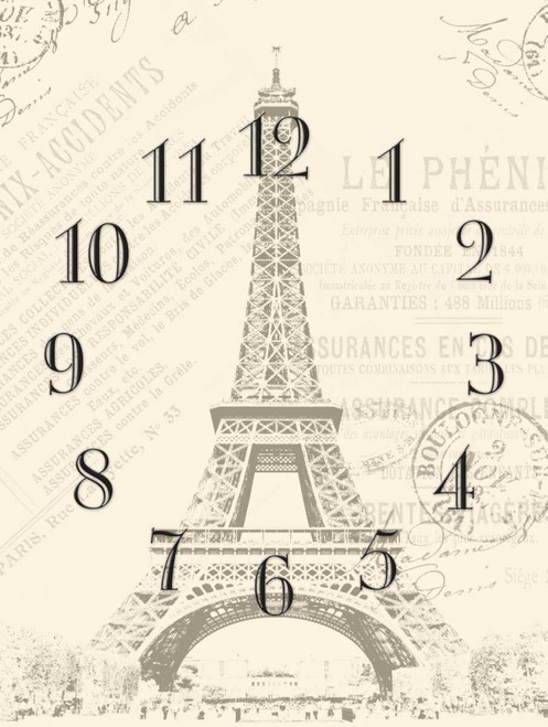 Paris clock Poster Print by Jace Grey - Item # VARPDXJGRC217A