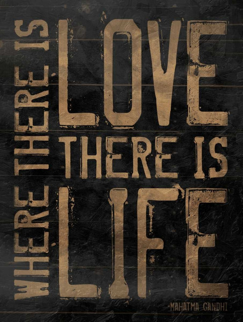 Love Life brown Poster Print by Jace Grey - Item # VARPDXJGRC239A2