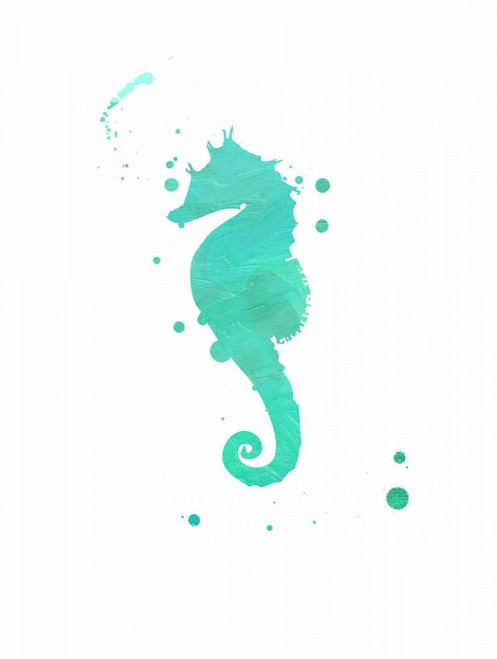 Seahorse splat Poster Print by Jace Grey - Item # VARPDXJGRC260B