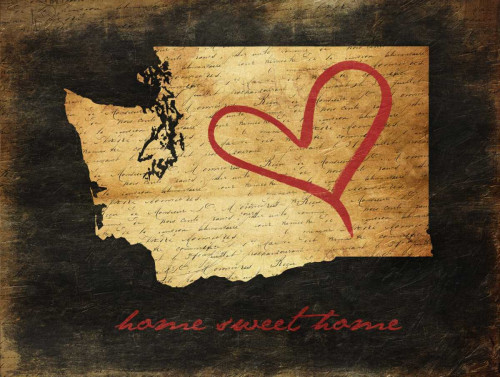 Home Sweet Home WA Poster Print by Jace Grey - Item # VARPDXJGRC335F